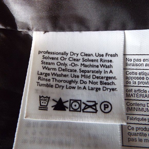 Eddie Bauer Purple Goose Down Puffer Jacket/Coat with Flip Up Collar Size Medium - Picture 6 of 6